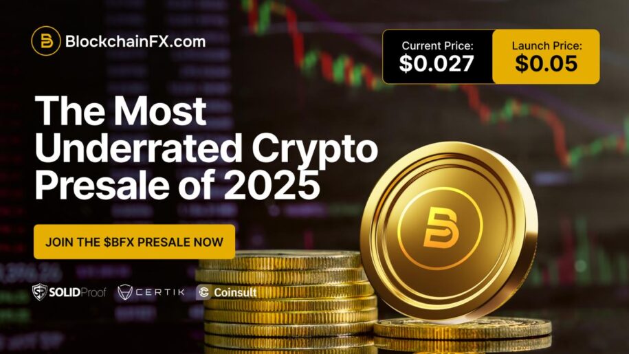 5 Best Cryptos to Buy Now: BlockchainFX Presale Passes $9.1M as Traders Race for Early Access