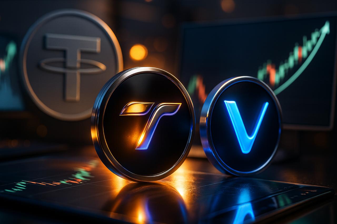BRIC Secures 9.5M from Tether as Tapzi Crypto  Presale Heats Up & VET Targets Breakout