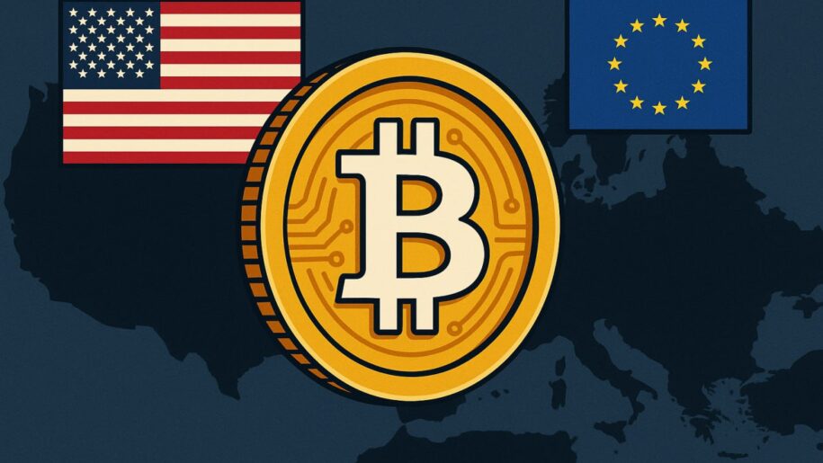 The Divergent Paths: Bitcoin Adoption in the EU vs the US