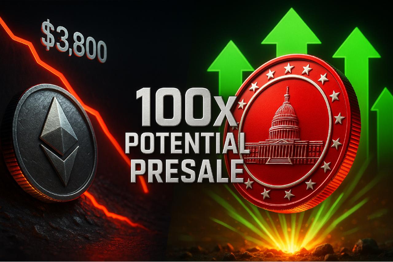 Ethereum Falls Below ,800 — MAGACOIN FINANCE Emerges as the Best Crypto Presale With 100x Potential