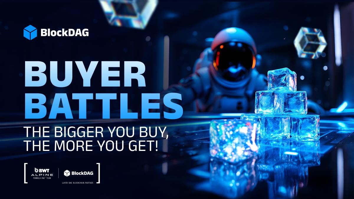 BlockDAG Buyer Battles: 50M BDAG Distributed Daily!