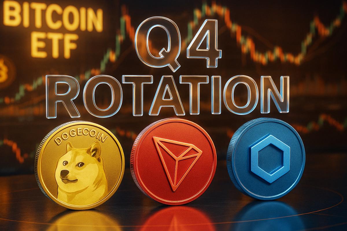 Bitcoin ETF Outflows Slow — DOGE, TRON, and LINK Among Best Crypto to Buy