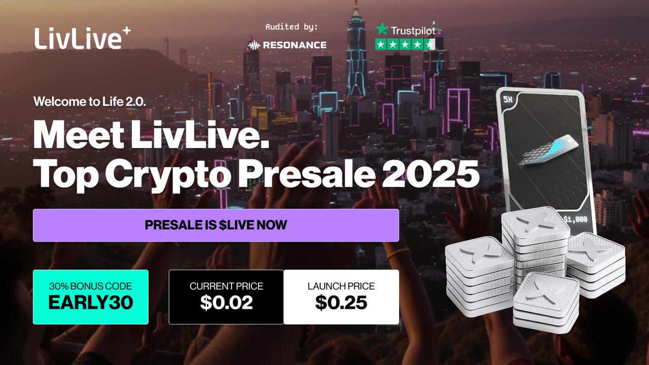 Wish You Bought Pepe Early? LivLive Is the Top Crypto Presale Every Smart Trader’s Watching