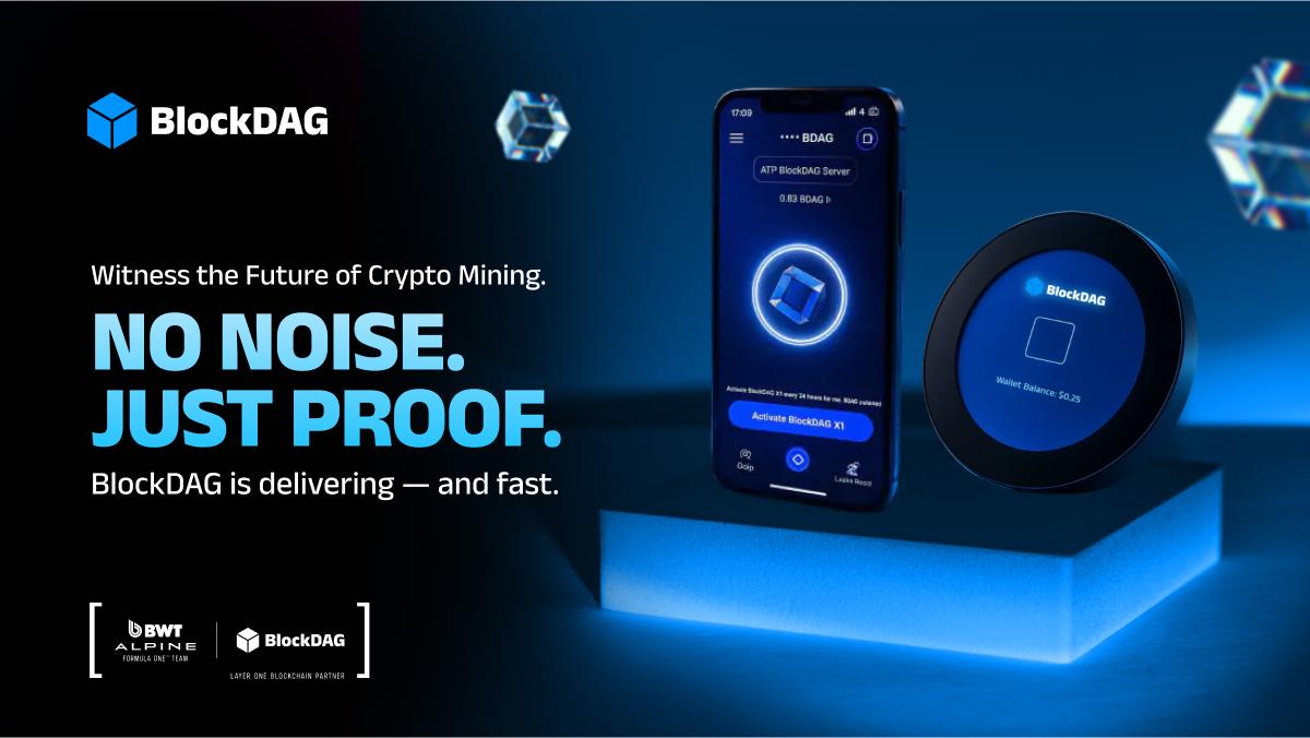 Solana 陷入困境,SUI 下滑,但 BlockDAG 的 4.35 億美元預售成為 2025 年高加密貨幣回報的突破故事