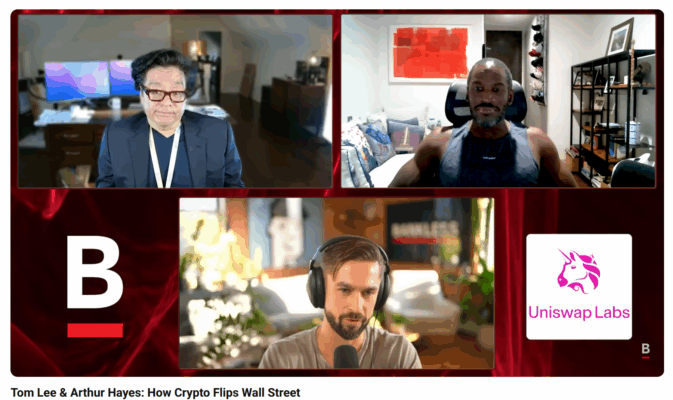 Hayes and Lee on Bankless podcast