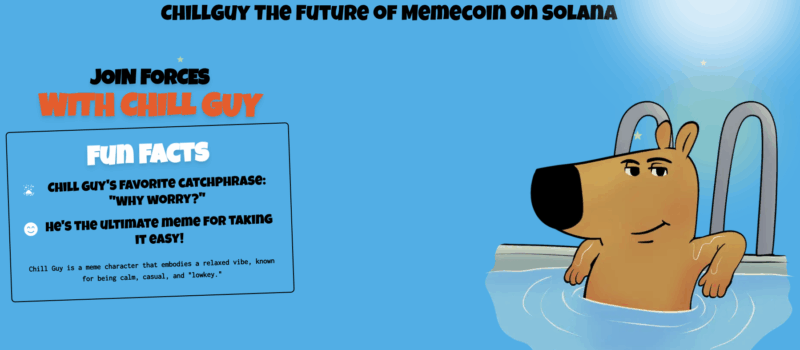 $CHILLGUY fun facts.