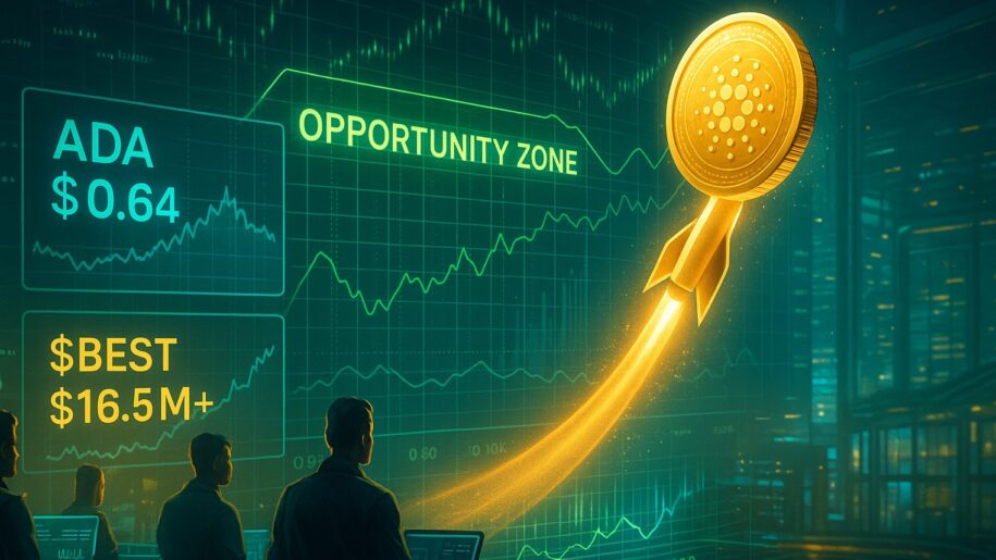 Cardano Enters the Opportunity Zone as $BEST Presale Smashes $16.5M