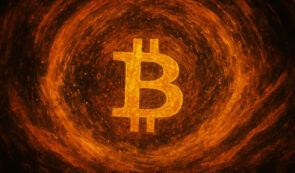 Bitcoin art - fire ring