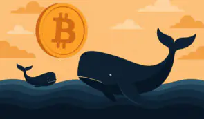 Bitcoin whale animated