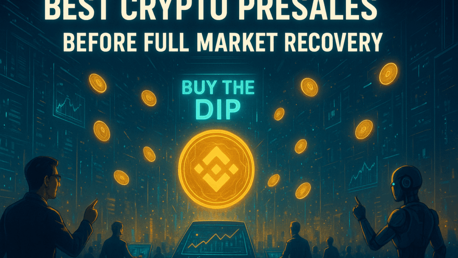 The Best Crypto Presales as Traders Buy the Dip Ahead of Full Market Recovery
