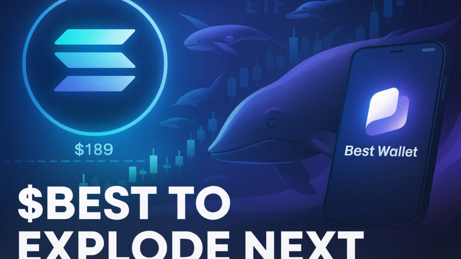 Solana Holds $189 Support as Whales Accumulate 24.5M $SOL – Is $BEST the Next to Explode?