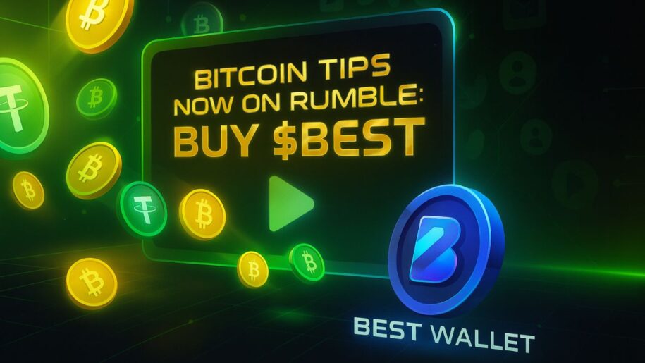 Tether Brings Bitcoin Tips to Rumble – Here’s Why $BEST Could Be the Next Big Crypto Wallet Play