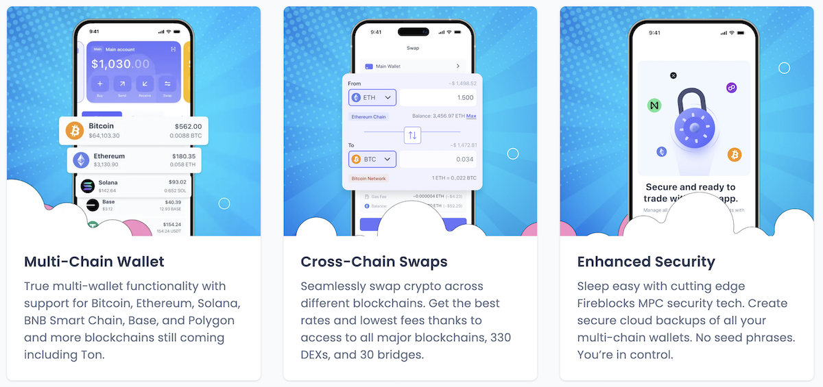 Best Wallet app key features.