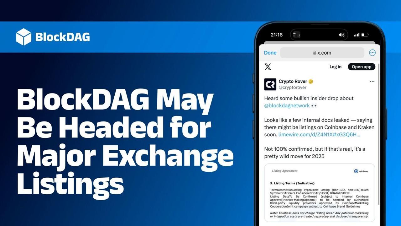 KAS Jumps 8%, TRX Faces Pressure, Yet AltcoinGordon’s Take on BlockDAG’s Leaked Exchange Listings Shakes the Market!