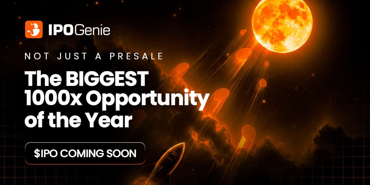 Alert: IPO Genie Presale Opens. Will This Be 1000×?
