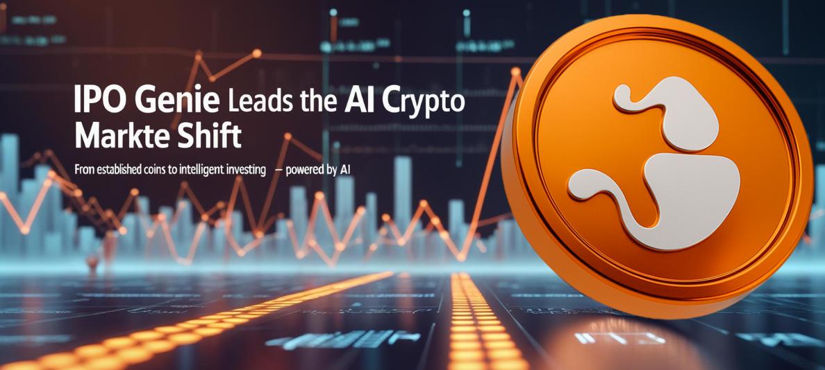 Volume Shift in Crypto Markets: From Established Coins to IPO Genie’s AI Presale
