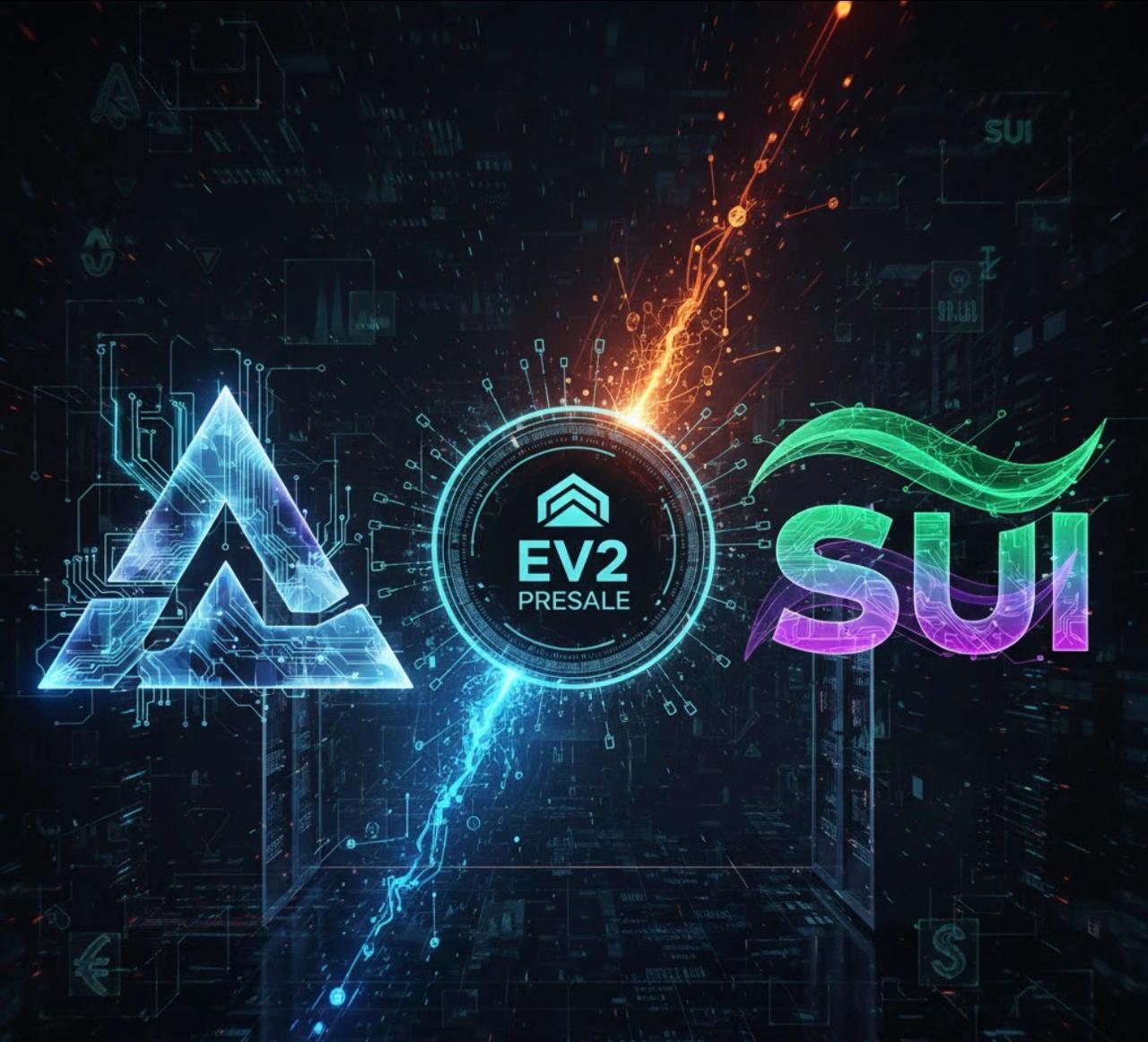 Avalanche and SUI Battle for Market Share — Is EV2 Presale the Real Winner in Web3 Expansion?