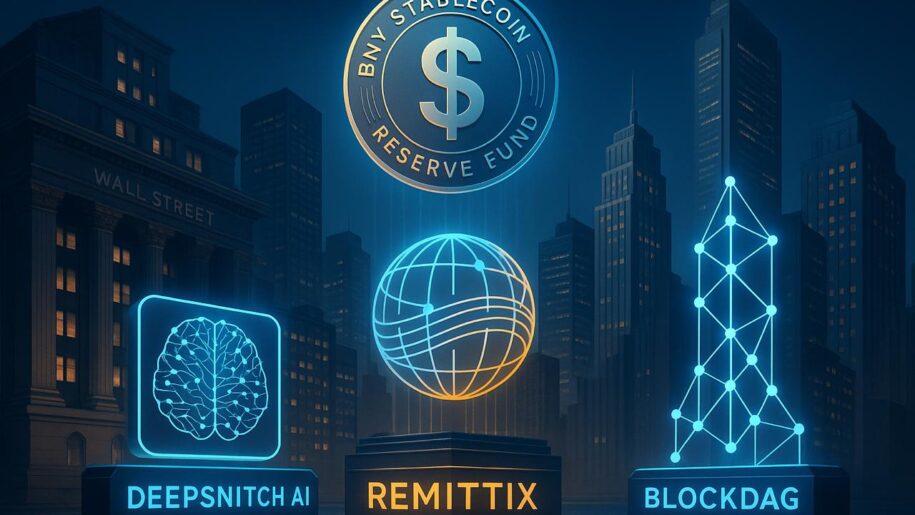 DeepSnitch AI Vs Remittix: BNY Mellon’s Stablecoin Fund Kickstarts Crypto Markets, DeepSnitch AI Jumps 51%