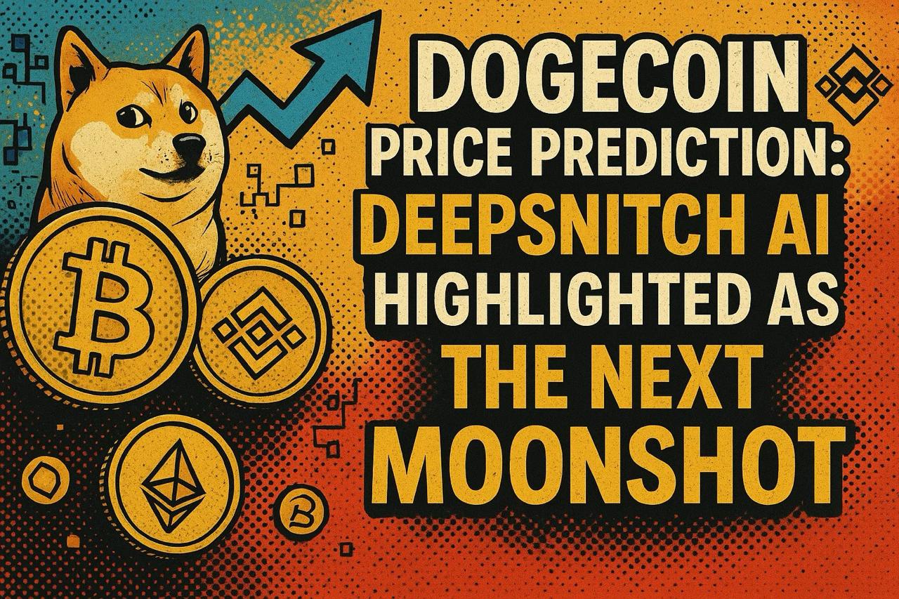 Dogecoin Price Prediction: Meme coin Sector Drops to 2025 Low, DeepSnitch AI Highlighted As the Next Moonshot