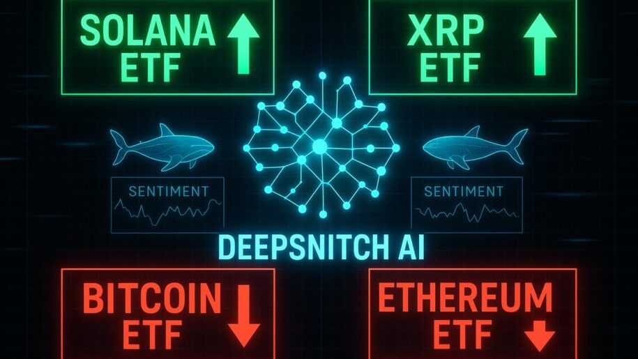 XRP Price Prediction November 2025: SOL & XRP ETFs See Massive Inflows While DeepSnitch AI Climbs 60%
