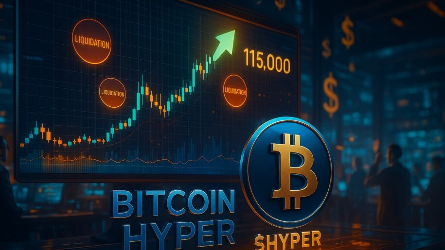 $5B Short Squeeze Looms if Bitcoin Hits $115K:  Why $HYPER Could Surge Next