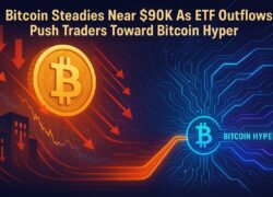 Money Floods Out of Bitcoin ETFs, Traders Shift Toward Bitcoin Hyper as Bitcoin Holds Near $90K