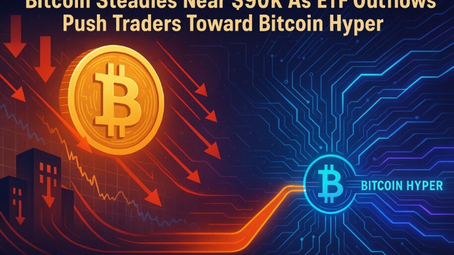 Money Floods Out of Bitcoin ETFs, Traders Shift Toward Bitcoin Hyper as Bitcoin Holds Near $90K