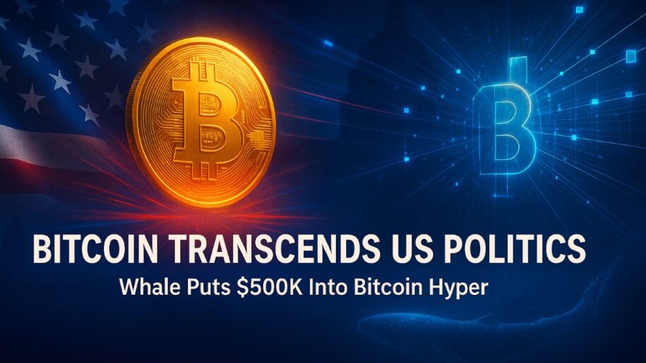 Bitcoin Transcends US Politics, Survey Finds: Whale Puts $500K Into Bitcoin Hyper
