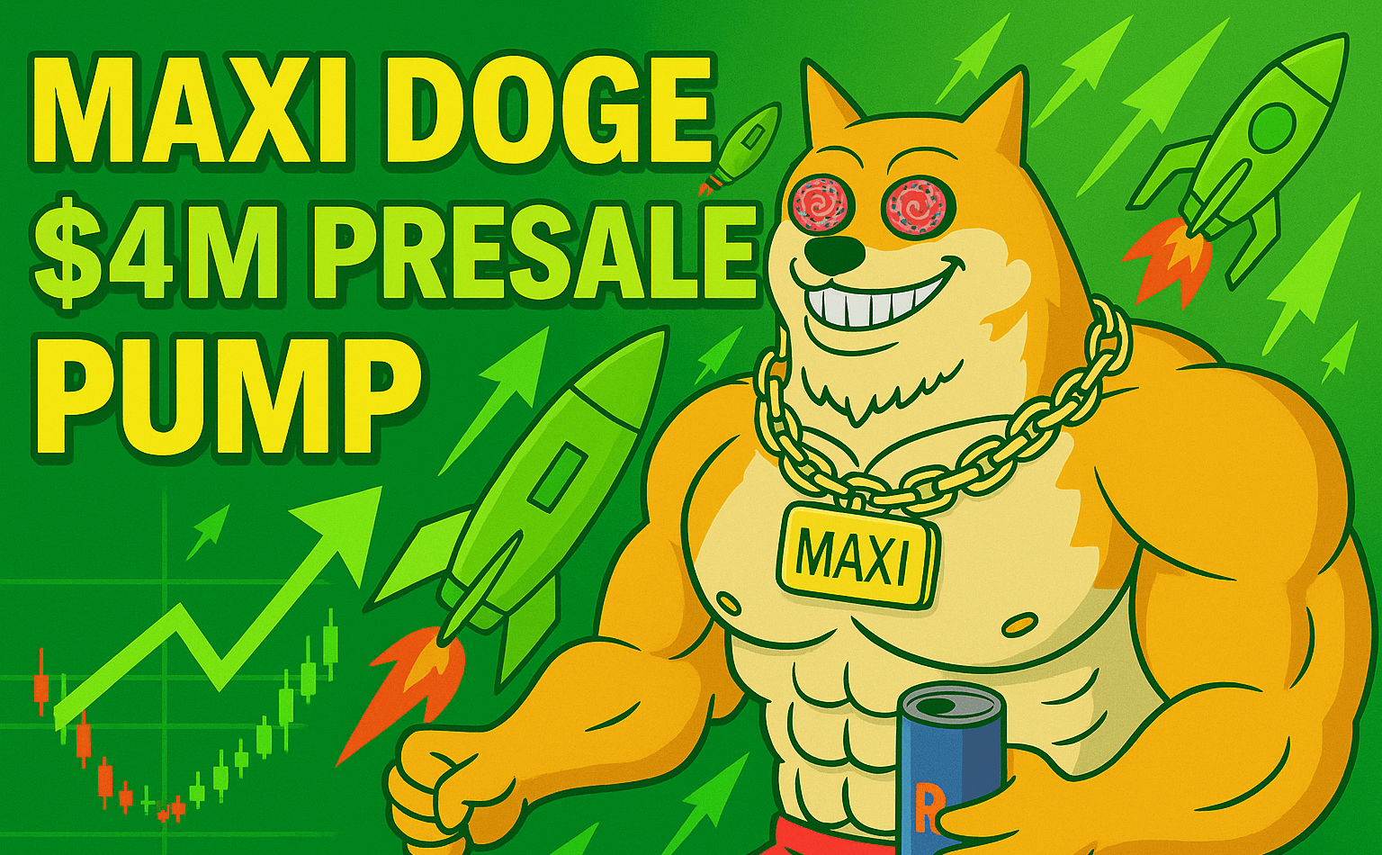 La prévente de Maxi Doge témoigne d'un renouveau du marché des Memes Coins — Près de 4 millions de dollars levés alors que $DOGE est en difficulté