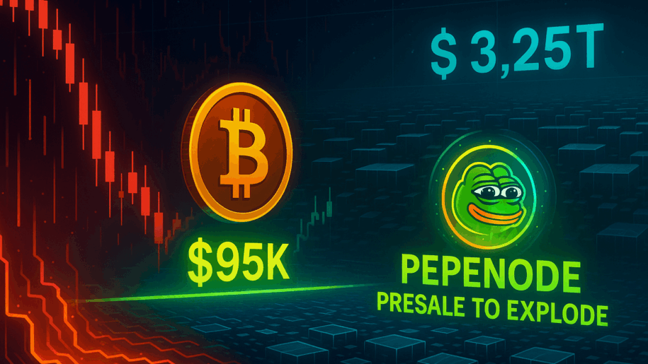 Why Is Crypto Crashing? BTC Stalls as PEPENODE Presale Builds Up for 2026 Rebound