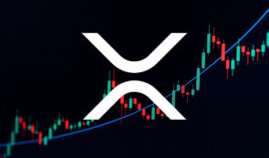 XRP logo and trading chart