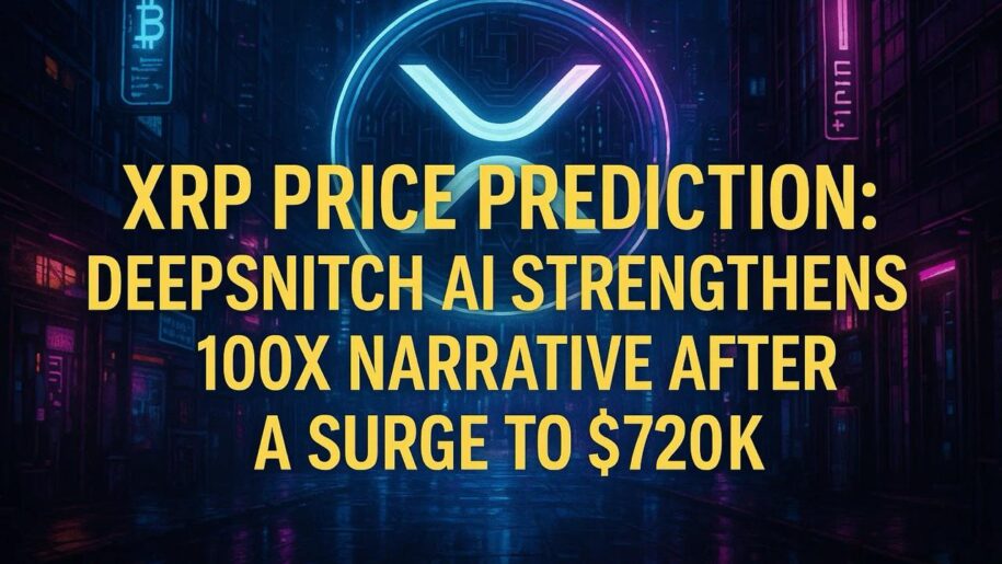 XRP Price Prediction: Saylor Suggests BTC-Backed Banking to Nation-States, DeepSnitch AI Strengthens 100x Narrative After a Surge to $720K
