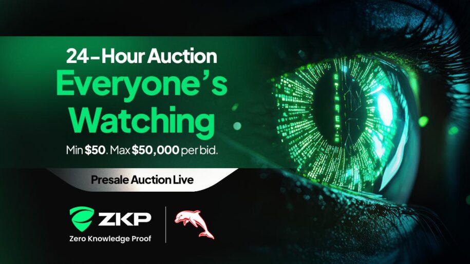 200M Daily Token Distribution: Zero Knowledge Proof’s Presale Auction Goes Viral While Chainlink & Ethereum Trade Flat