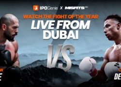 IPO Genie Sponsor Misfits Boxing December 20: Win Tickets to Tate vs DeMoor in Dubai