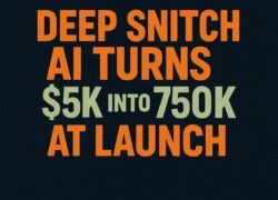 How DeepSnitch AI Turns $5K into $1 Million at Launch?