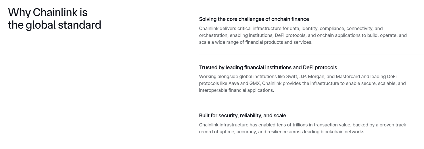 Chainlink structure and benefits.