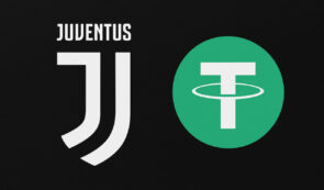Juventus and Tether logos