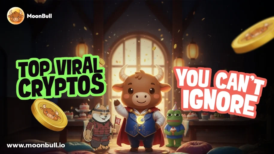 6 Trending Cryptos: Do the Top Altcoin Picks Point to MoonBull as the Next 100x?