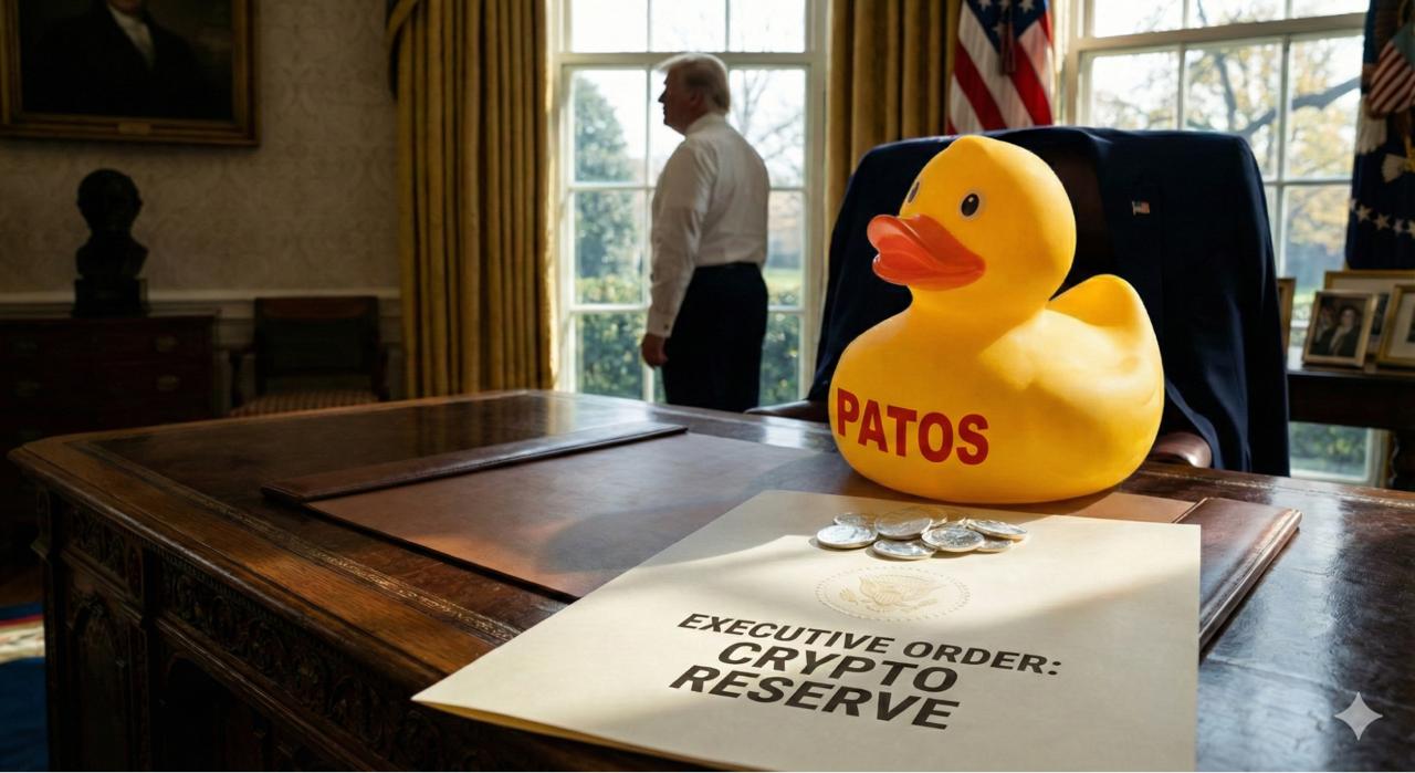 President Donald Trump could Peg the US Dollar ot Crypto in 2026 with a strategic Crypto Reserve executive order