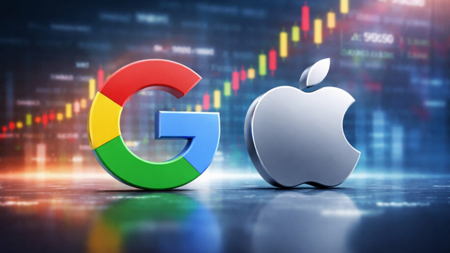 Google Surpasses Apple in Market Cap for First Time Since 2019