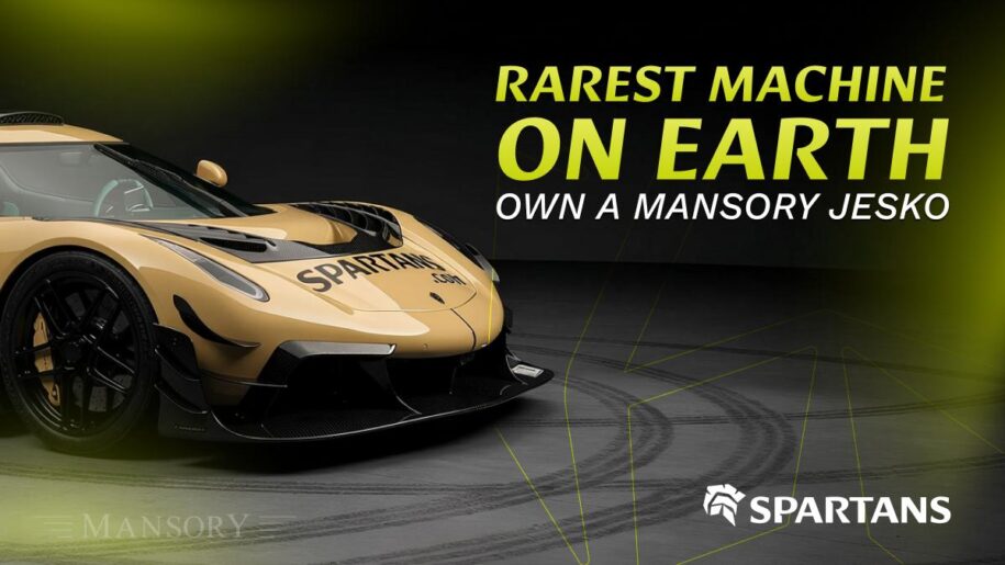 One Car. One Winner: Spartans.com Crypto Casino Is Giving Away the World’s Only MANSORY Jesko!