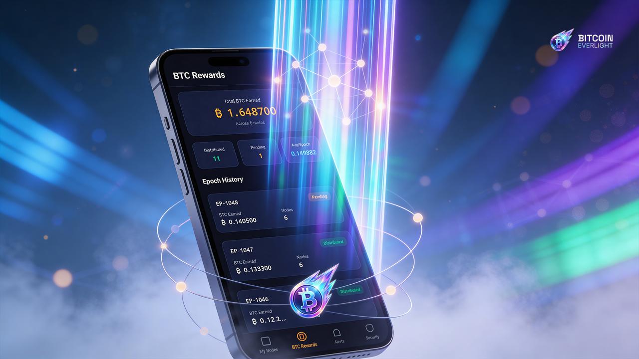 New Bitcoin Everlight App Delivers Stunning 21% APY to Node Operators