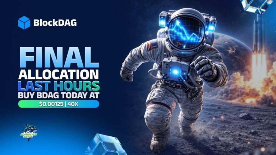 Final Hours to Secure BlockDAG at $0.00125! LTC Maintains Support & SUI Eyes Institutional Gains