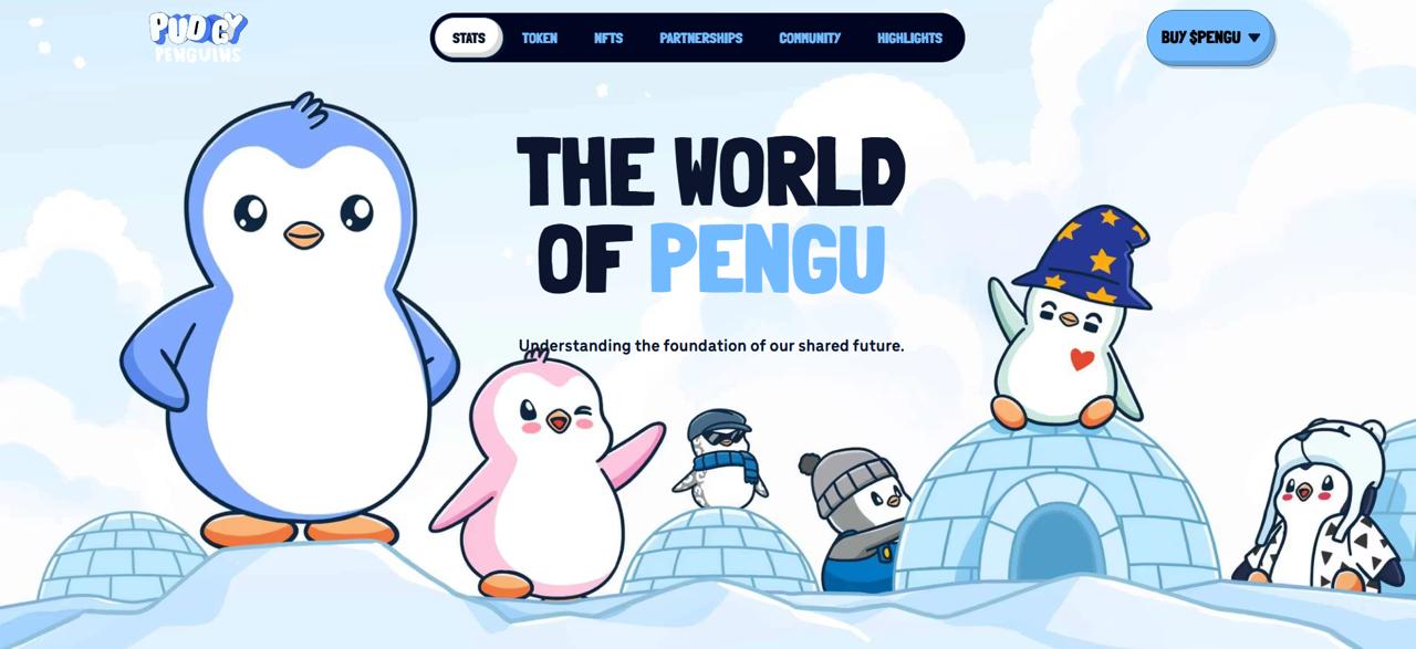 Pudgy Penguin character from NFT collection with real-world Walmart toys 2026