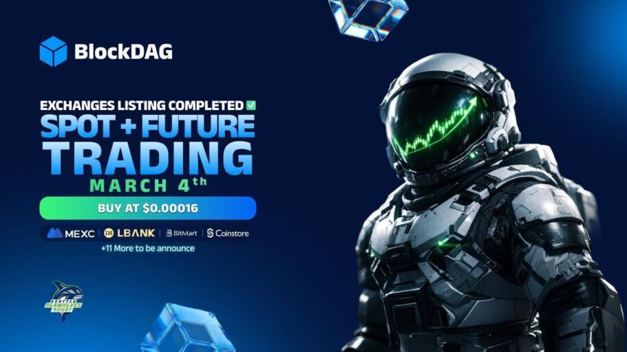 The March 4 Countdown: BlockDAG’s $0.00016 Entry Makes it the Top Crypto to Buy Over Dogecoin & Zcash
