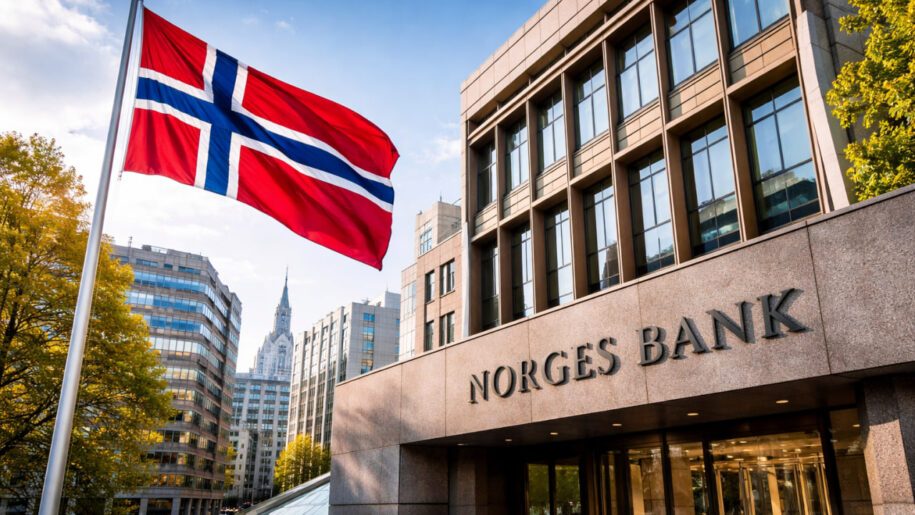 Norway’s Central Bank Signals Slower Path to Easing as Inflation Rebounds