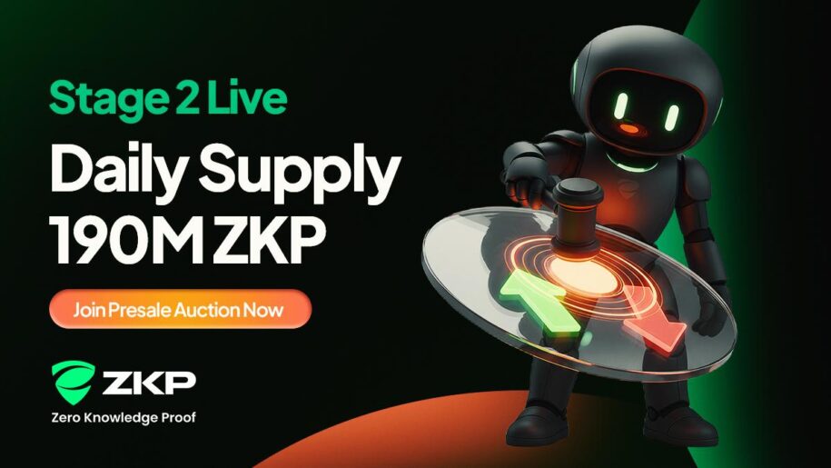 The ZKP Takeover: Stage 2 Presale Auction Ends in 4 Days! Beat the Supply Drop While Uniswap and PEPE Fade!