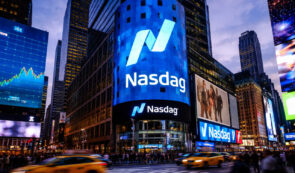 Nasdaq image on Times Square