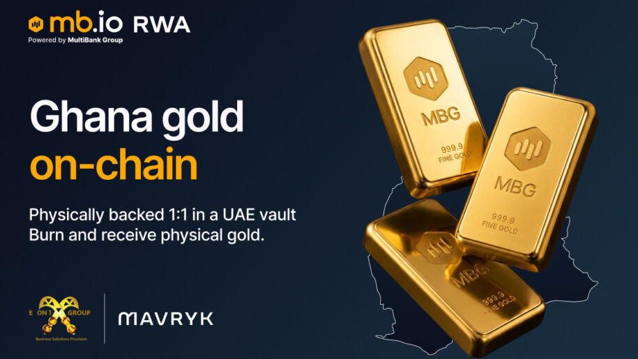 MultiBank Group’s crypto arm mb.io brings Ghana gold on-chain with Kings Orbis, EON3 & Mavryk