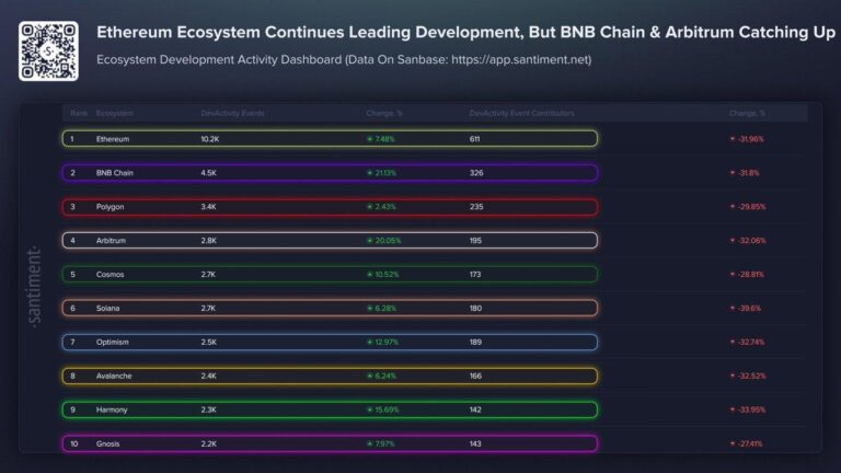 Crypto Dev Activity Hit a High: The Teams Behind It Got Smaller